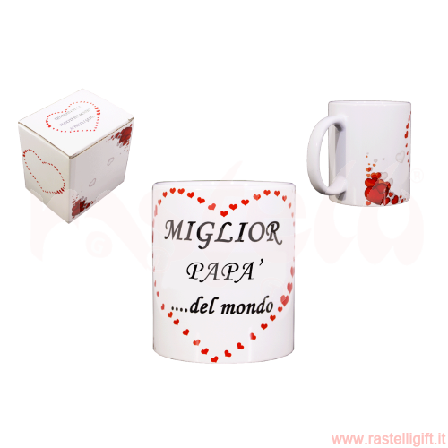 TAZZA IN CERAMICA MIGLIOR PAPA'