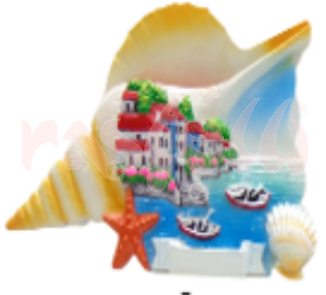 RESINA MAGNETE VEDUTA MARE PAGURO